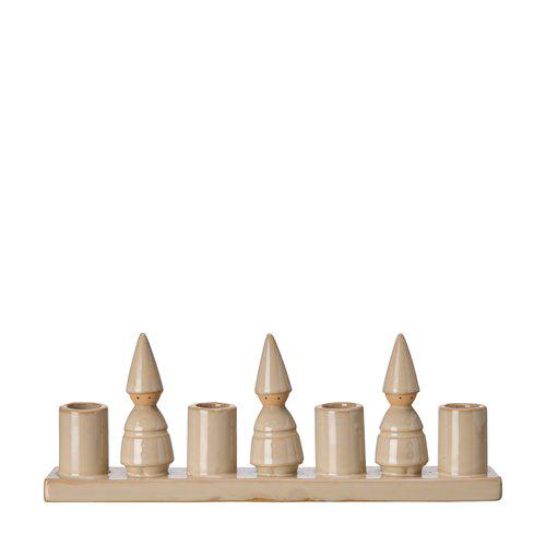 Tomte Ljusstake Beige