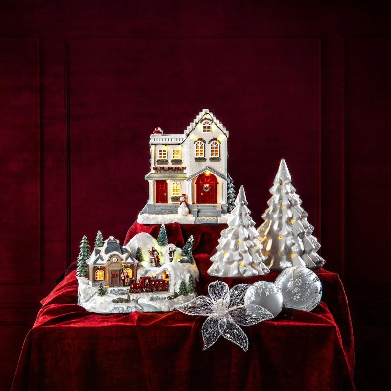 Gran Ledlykta Vit Large