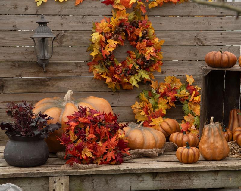 Pumpa Dekoration Orange