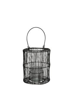 Lykta Metall Large Svart