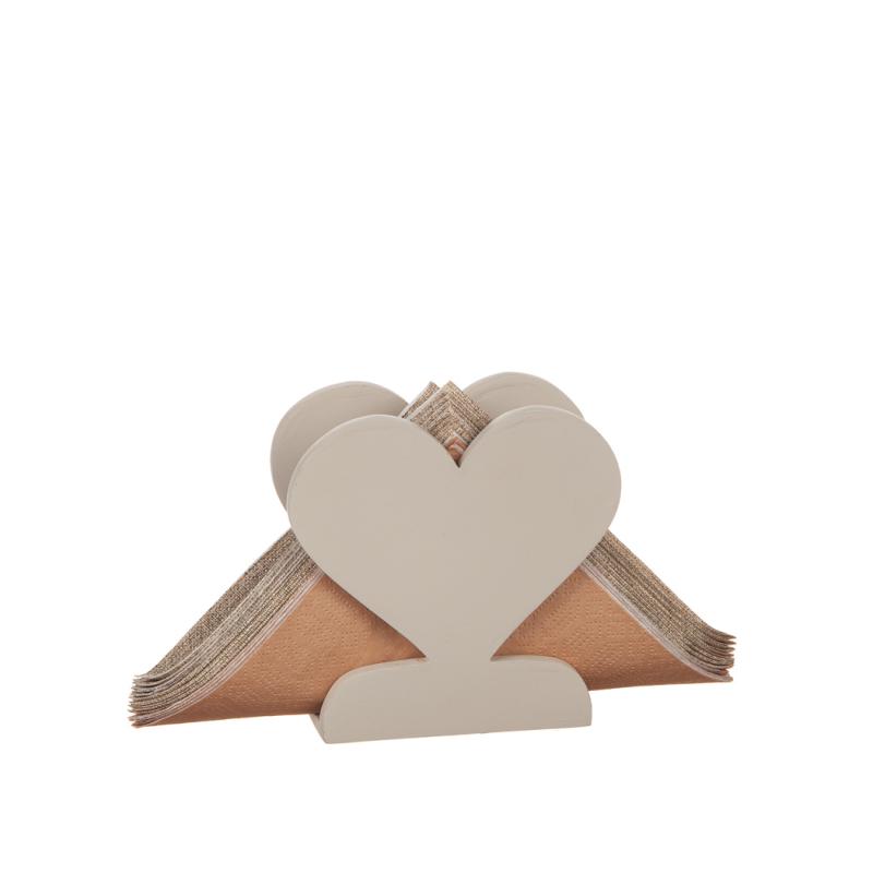 Hjärta Servettställ