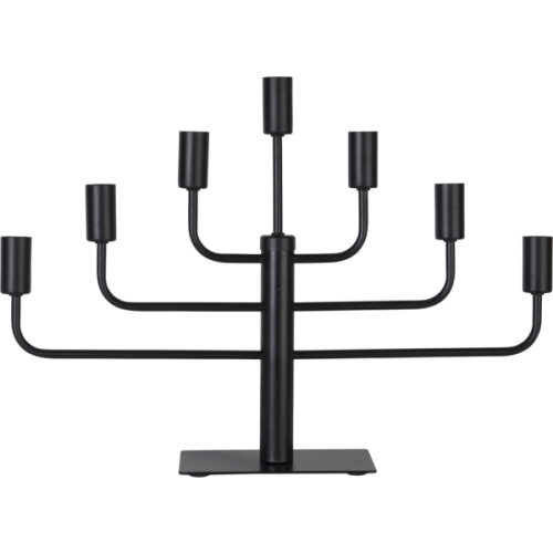 Pix Metalljusstake Svart