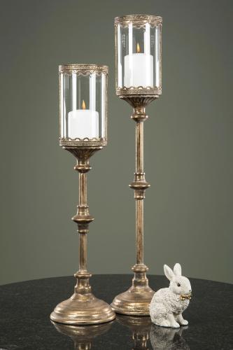 Kalesi Ljuslykta Guld/Brun Large