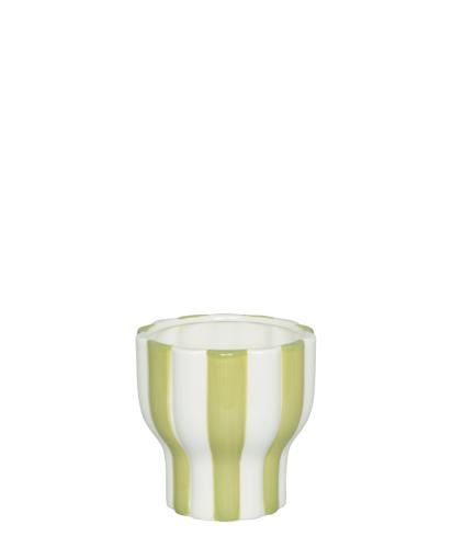 Leya Kruka Grön/Vit