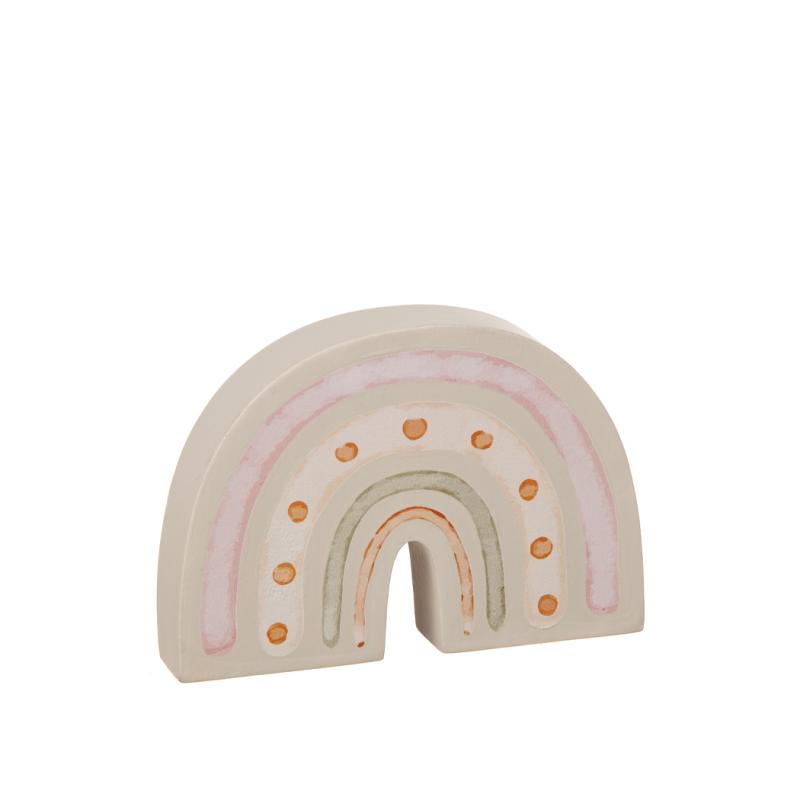 Stående Regnbåge Dekoration Rosa