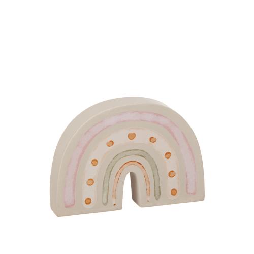 Stående Regnbåge Dekoration Rosa