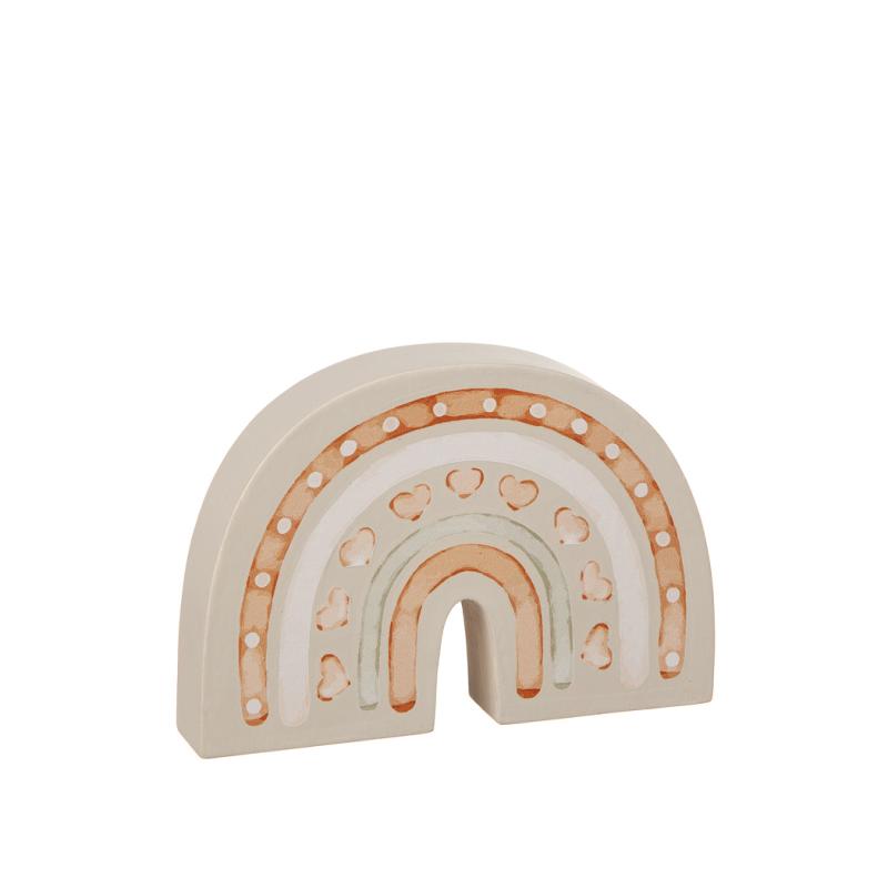 Stående Regnbåge Dekoration Orange