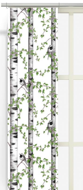 Björkdungen Panelgardiner Offwhite 2-pack