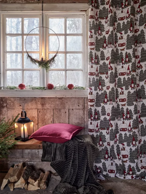 Baloo Pläd Olivgrön