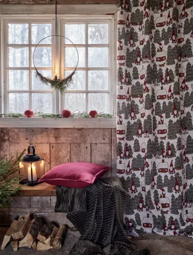 Baloo Pläd Olivgrön