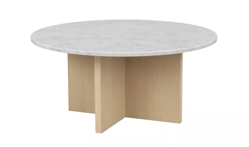 Brooksville Soffbord Vit/vitpigmenterad