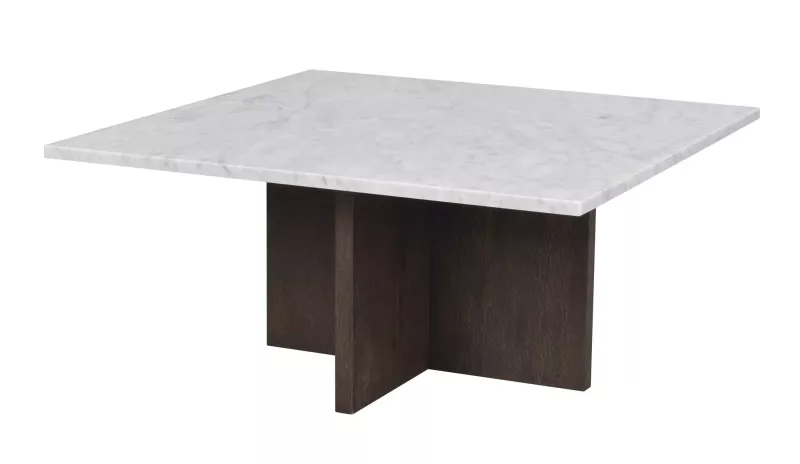 Brooksville Soffbord Vit/brun