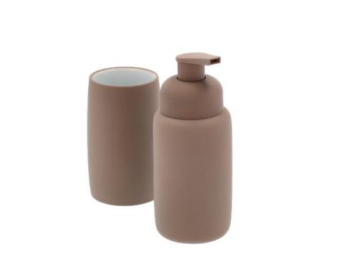 Mono Tandborstmugg Taupe