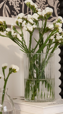 Waterfall Glasvas Låg Klar