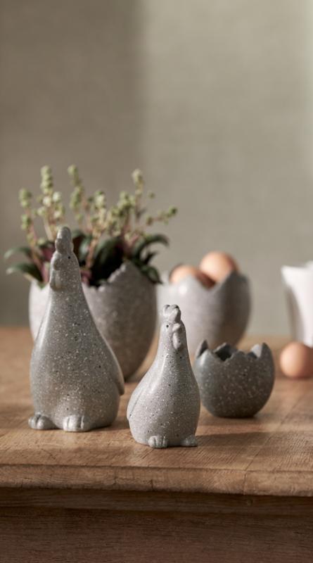 Tarek Dekorationsägg Grå