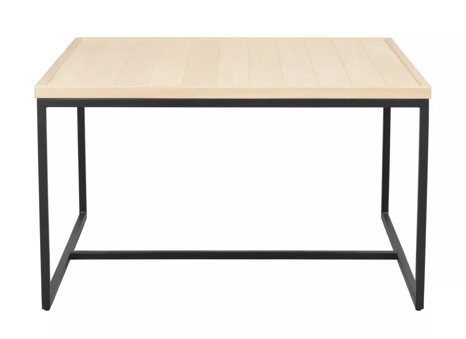 Deerfield Soffbord Vitpigmenterad/svart
