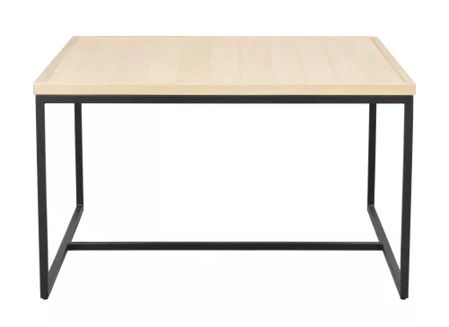 Deerfield Soffbord Vitpigmenterad/svart