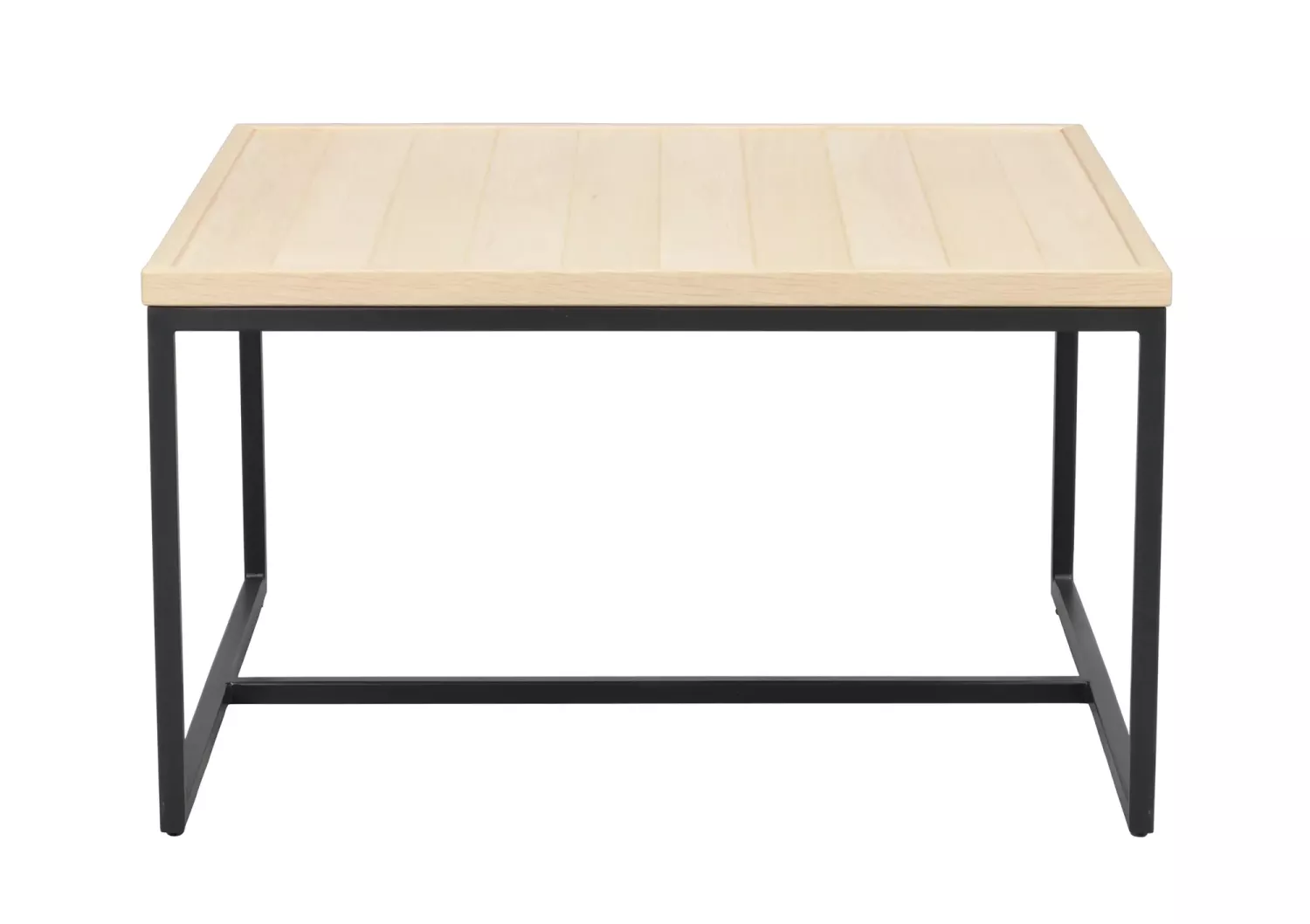 Deerfield Soffbord Vitpigmenterad/svart