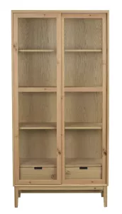 Hazelton Vitrinskåp Ek