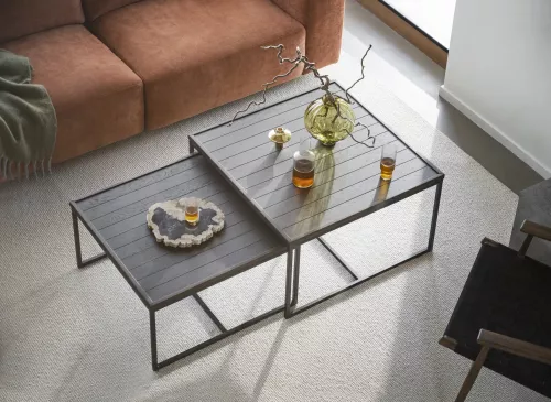 Deerfield Soffbord Brun/svart