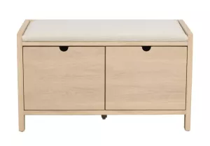 Hillmond Bänk Vitpigmenterad