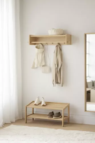 Hillmond Skoställ Ek