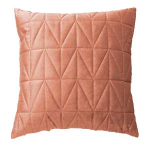 Sammet Quilt Kuddfodral Peach