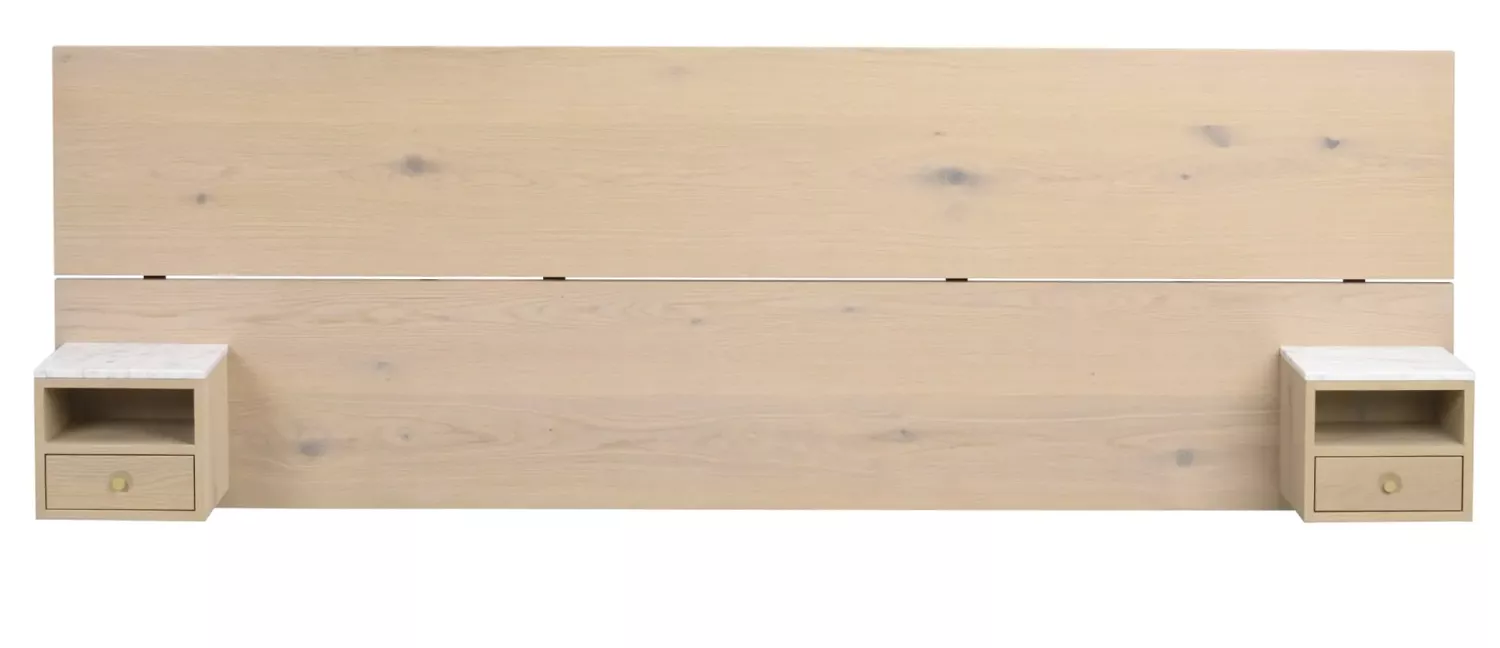 Whitmore Sänggavel Vitpigmenterad