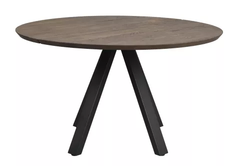 Carradale Matbord V-ben Brun/svart