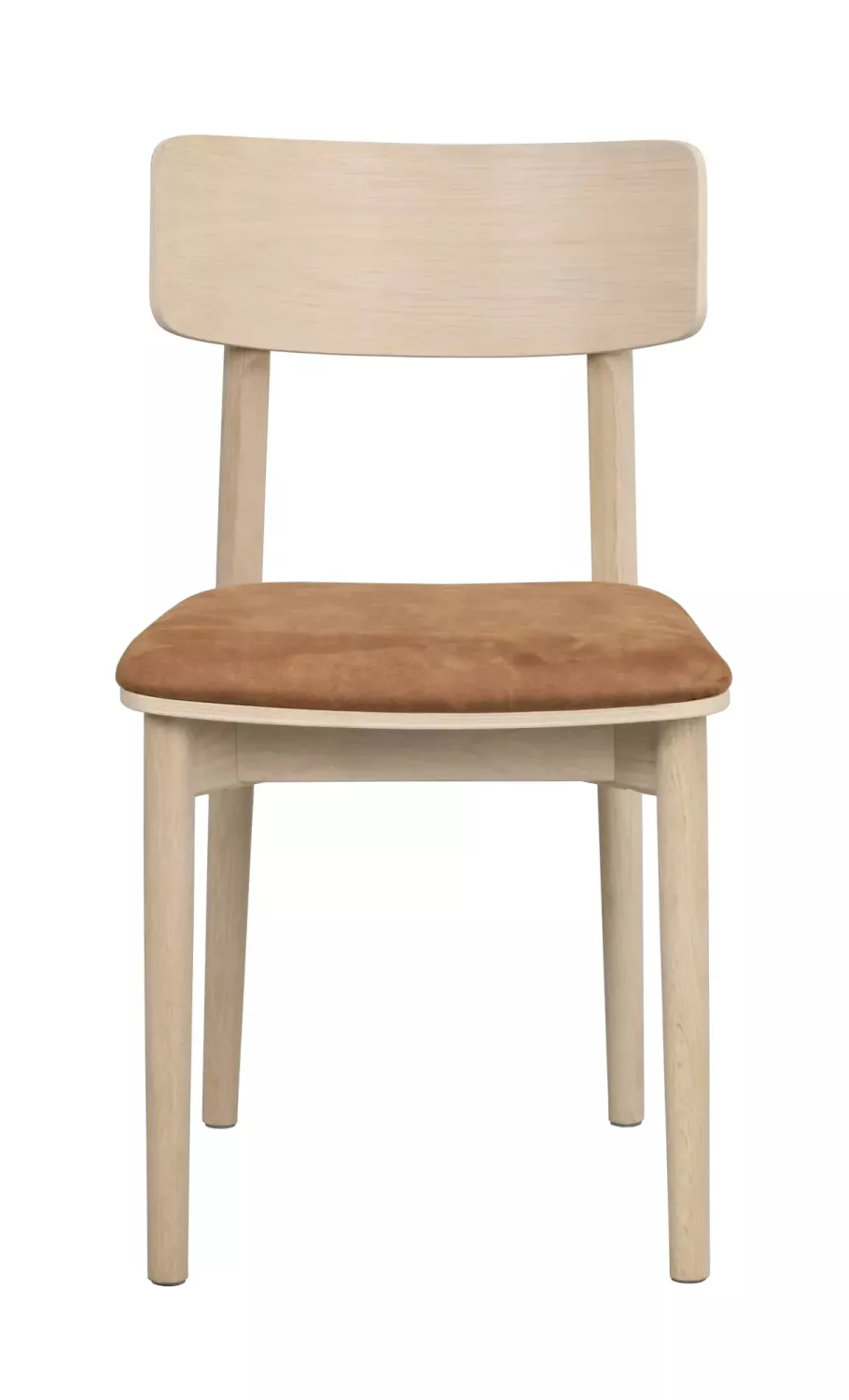 Wolcott Stol Vitpigmenterad/Brun