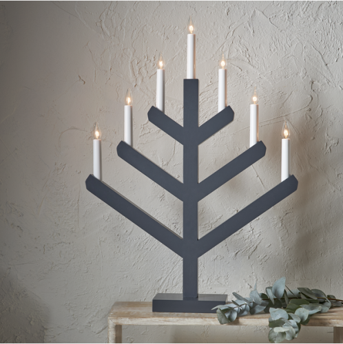 Vinga Ljusstake Grafitgrå