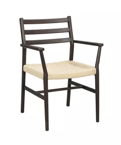 Harlan Karmstol Brun/Ljusbeige