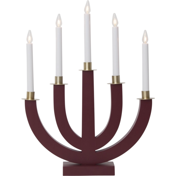 Ljusstake Eli Röd