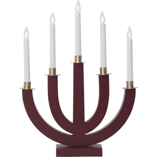 Ljusstake Eli Röd