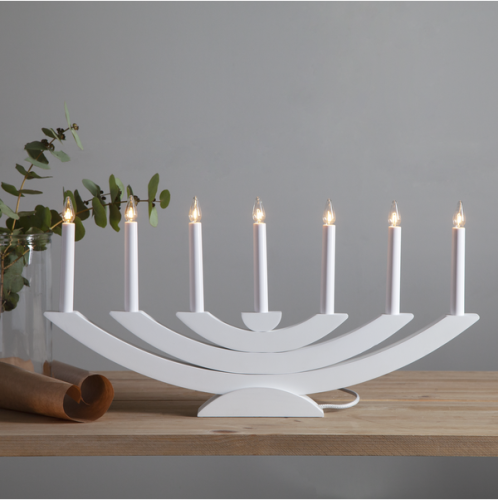 Navida Ljusstake Vit