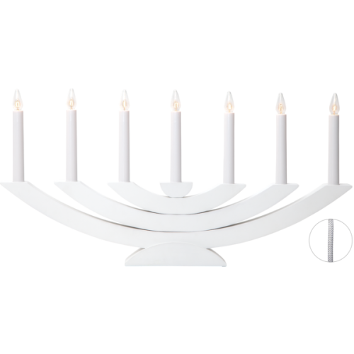 Navida Ljusstake Vit