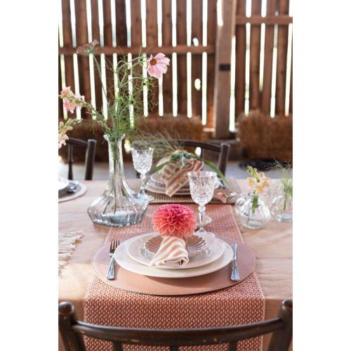 Moana Bordstablett Rund Ljusrosa