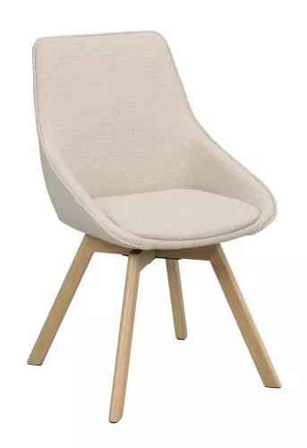 Alison Stol Ljusbeige/Ek