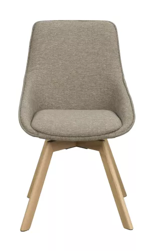 Alison Stol Mörkbeige/Ek