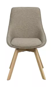 Alison Stol Mörkbeige/Ek