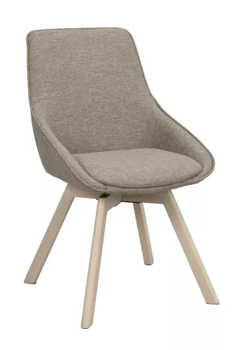 Alison Stol Mörkbeige/Vitpigmenterad