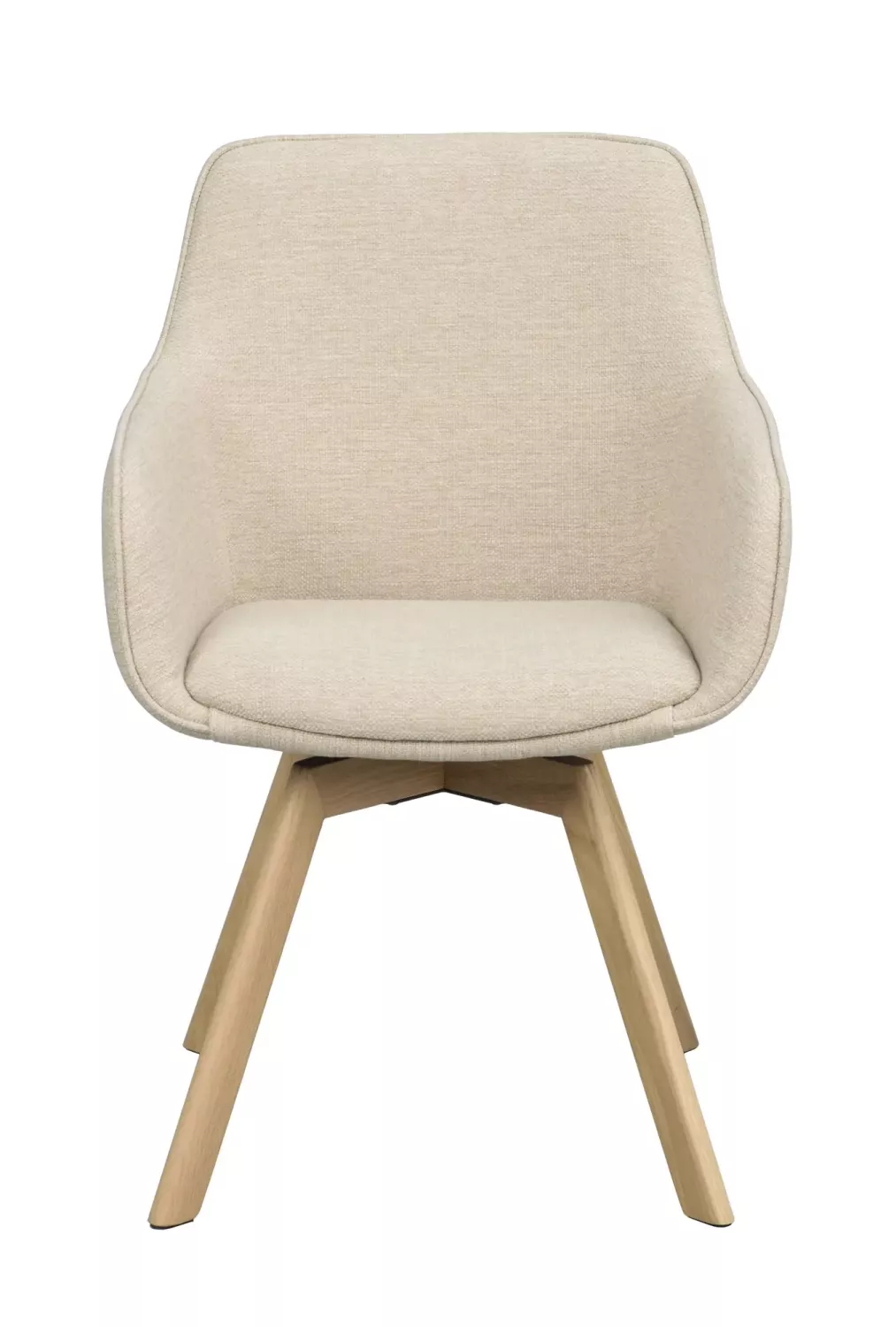 Alison Karmstol Ljusbeige/Ek