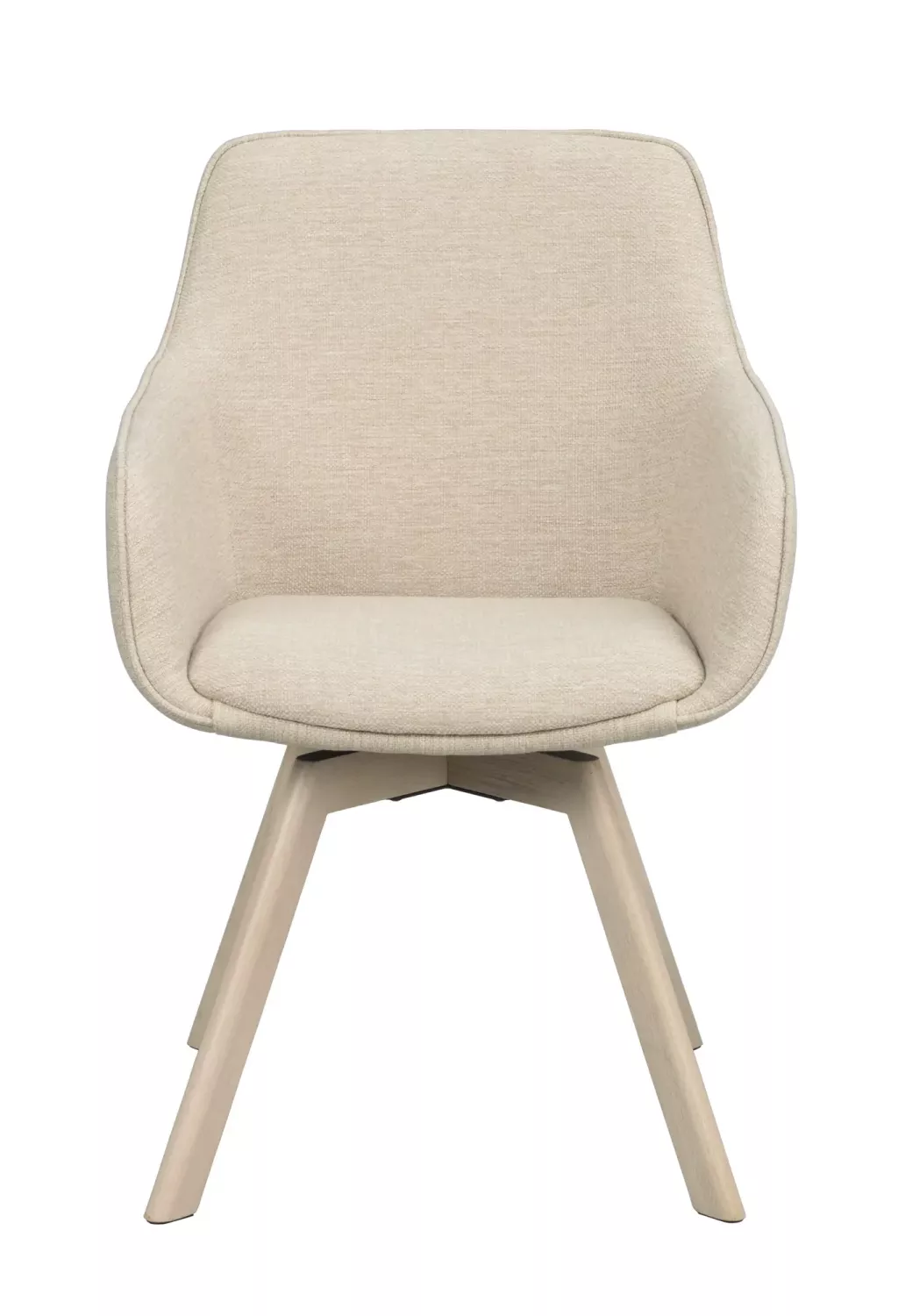 Alison Karmstol Ljusbeige/Vitpigmenterad