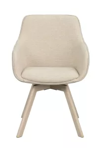 Alison Karmstol Ljusbeige/Vitpigmenterad