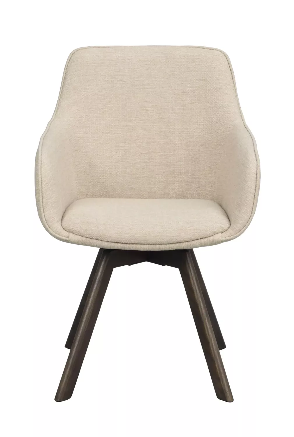 Alison Karmstol Ljusbeige/Brun