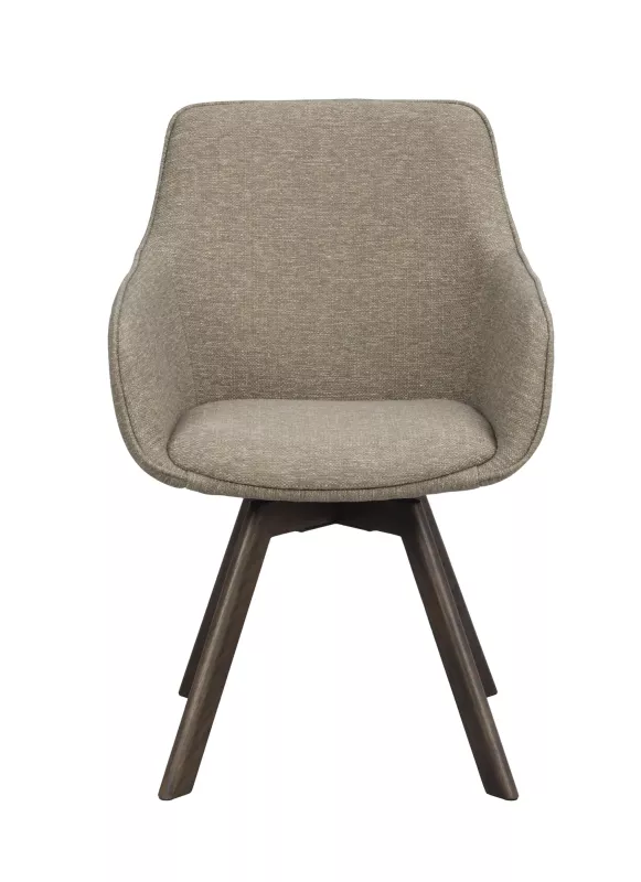 Alison Karmstol Mörkbeige/Brun