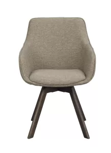 Alison Karmstol Mörkbeige/Brun