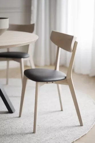 Ami Stol Vitpigmenterad/svart