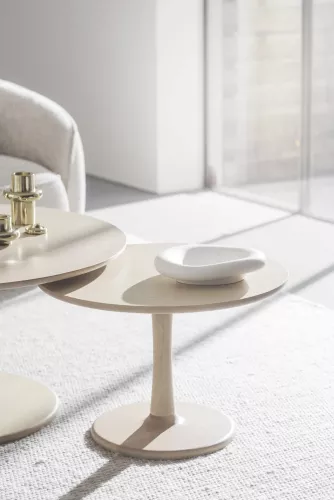 Hobart Soffbord Vitpigmenterad