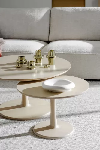 Hobart Soffbord Vitpigmenterad